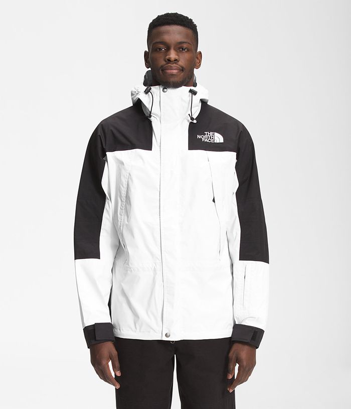 The North Face Mens Rain Jacket K2RM DryVent™ 512FIUBET - White/Black